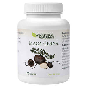 Natural Medicaments Maca černá 100 tobolek obraz