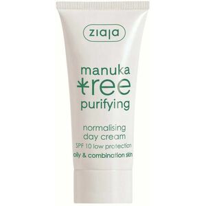 Ziaja Denní krém SPF 10 normalizující Manuka Tree Purifying obraz