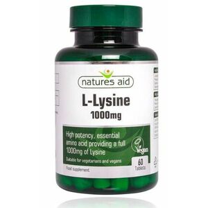 Natures Aid L-Lysin 1000 mg 60 tbl. obraz