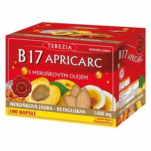 Terezia Company B17 Apricarc s meruňkovým olejem 180 kapslí obraz