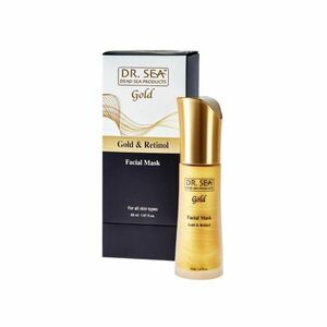 Pleťová obličejová maska Gold & Retinol - 50ml - Dr. Sea obraz