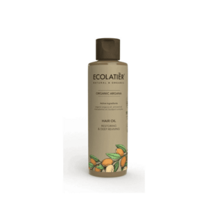 Regenerační a hloubkově vyživující olej na vlasy Organic Argan- 200ml - Ecolatier obraz