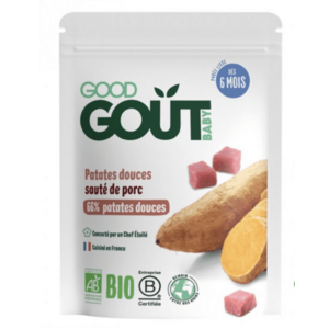 GOOD GOUT BIO BATÁTY S VEPŘOVÝM MASEM 190 G obraz