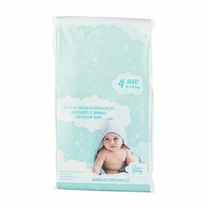 České plenky Baby Charm , vzorkové balení velikost 4 MAXI , 9-14 kg obraz