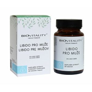 BIOVITALITY Libido pro muže - 30 tobolek obraz