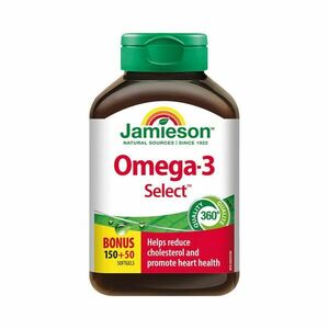 Jamieson Omega-3 Select 1000 mg 200 kapslí obraz