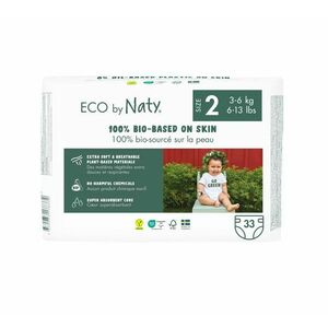 ECO by Naty Mini 3-6 kg dětské plenky 33 ks obraz