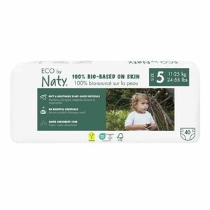 ECO by Naty Junior 11–25 kg dětské plenky 40 ks obraz