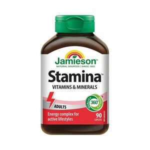 Jamieson Stamina komplex vitamínů a minerálů 90 tablet obraz