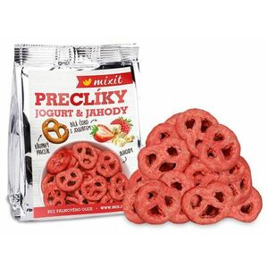 Mixit Preclíky do kapsy Jogurtová čokoláda s jahodami 70 g obraz