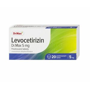 Dr. Max Levocetirizin 5 mg 20 tablet obraz