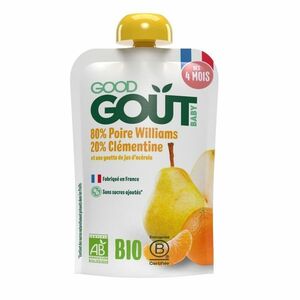 Good Gout BIO Hruška s klementinkou 4m+ kapsička 120 g obraz