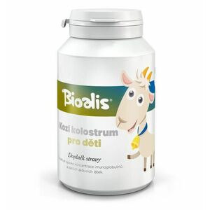 Bioalis Kozí kolostrum pro děti 140 kapslí obraz