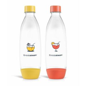 SODASTREAM Lahev Fuse do myčky 1 l 2 ks Orange/Yellow obraz