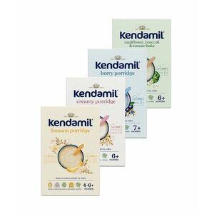 Kendamil Variace mléčných kaší 4-7m+ 4x150 g + dárek obraz