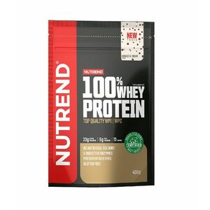 Nutrend 100% Whey Protein cookies & cream 400 g obraz