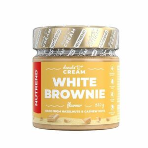 Nutrend DeNuts Cream white brownie 250 g obraz