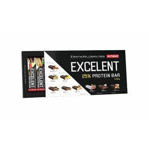 Nutrend Excelent Protein Bar Dárkové balení mix příchutí 9x85 g obraz