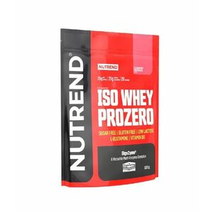 Nutrend Iso Whey Prozero jahodový cheesecake 500 g obraz