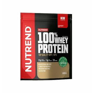 Nutrend 100% Whey Protein jahoda 1000 g obraz