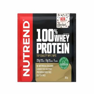 Nutrend 100% Whey Protein cookies & cream 30 g obraz