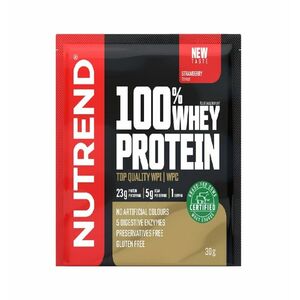 Nutrend 100% Whey Protein jahoda 30 g obraz