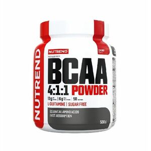 Nutrend BCAA Powder 4: 1: 1 cherry 500 g obraz