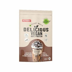 Nutrend Delicious Vegan Protein čokoláda + lískový ořech 450 g obraz