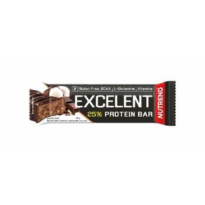 Nutrend Excelent Protein Bar čokoláda + kokos v mléčné čokoládě 40 g obraz