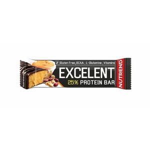 Nutrend Excelent Protein Bar arašídové máslo v mléčné čokoládě 85 g obraz