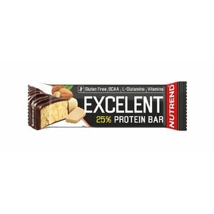 Nutrend Excelent Protein Bar marcipán s mandlemi v mléčné čokoládě 85 g obraz