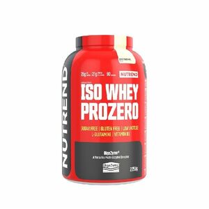 Nutrend Iso Whey Prozero bílá čokoláda 2250 g obraz