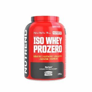 Nutrend Iso Whey Prozero jahodový cheesecake 2250 g obraz