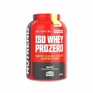 Nutrend Iso Whey Prozero pudinková vanilka 2250 g obraz