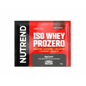 Nutrend Iso Whey Prozero čokoládové brownies 25 g obraz