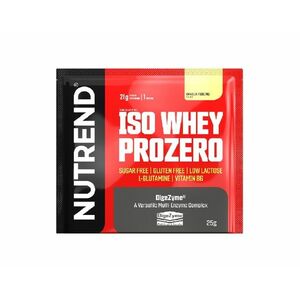 Nutrend Iso Whey Prozero pudinková vanilka 25 g obraz