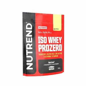 Nutrend Iso Whey Prozero pudinková vanilka 500 g obraz