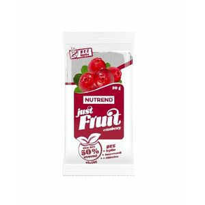 Nutrend Just Fruit brusinka 30 g obraz