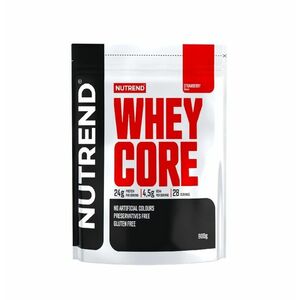 Nutrend Whey Core jahoda 900 g obraz