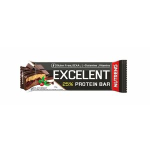 Nutrend Excelent Protein Bar Double čokoláda + nugát s brusinkami v mléčné čokoládě 40 g obraz