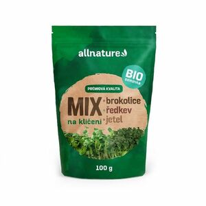 Allnature Semínka na klíčení mix BIO 100 g obraz