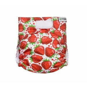 T-tomi Kapsová plena AIO suchý zip 3-15 kg 1 ks strawberries obraz