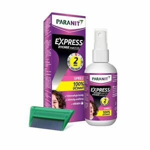 Paranit Express sprej 95 ml + hřeben obraz