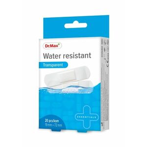 Dr. Max Water resistant Transparent 19 x 72 mm náplast 20 ks obraz