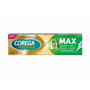 Corega Power Max Upevnění + Svěžest fixační krém 40 g obraz