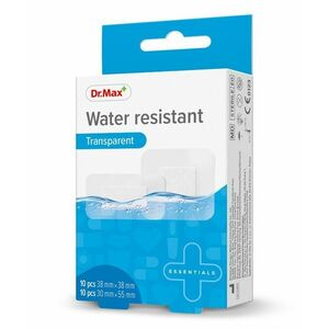 Dr. Max Water resistant Transparent 2 velikosti náplast 20 ks obraz