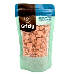 Grizly Lyofilizované smoothie plátky jahoda banán 125 g obraz