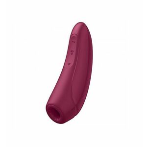 Satisfyer Curvy 1+ dámský podtlakový vibrátor červený obraz