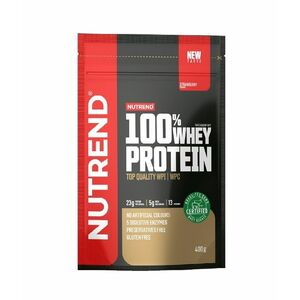 Nutrend 100% Whey Protein jahoda 400 g obraz