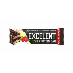 Nutrend Excelent Protein Bar Double citron + tvaroh + malina v mléčné čokoládě 85 g obraz